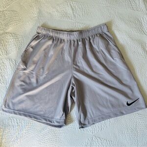 Nike Men's Light Gray Athletic Shorts